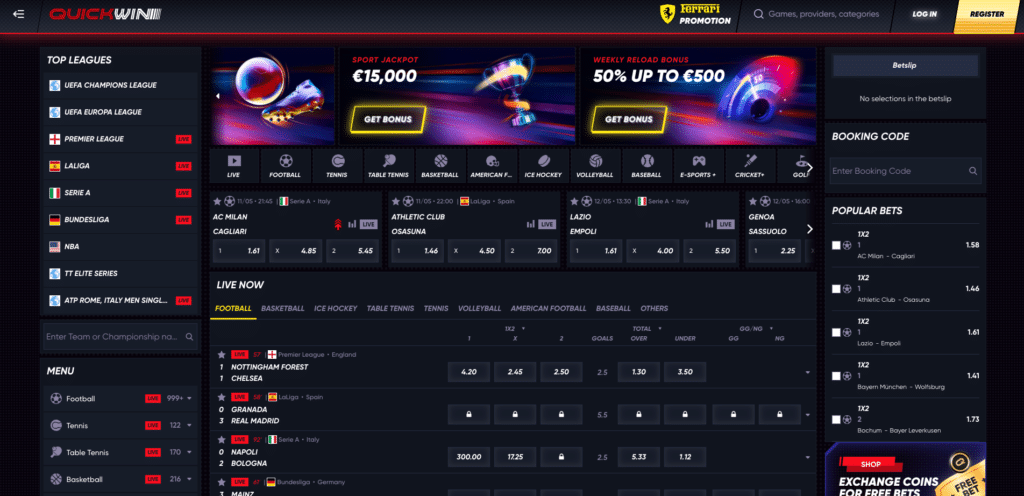 QuickWin Casino España Tu Destino para Juegos en Línea