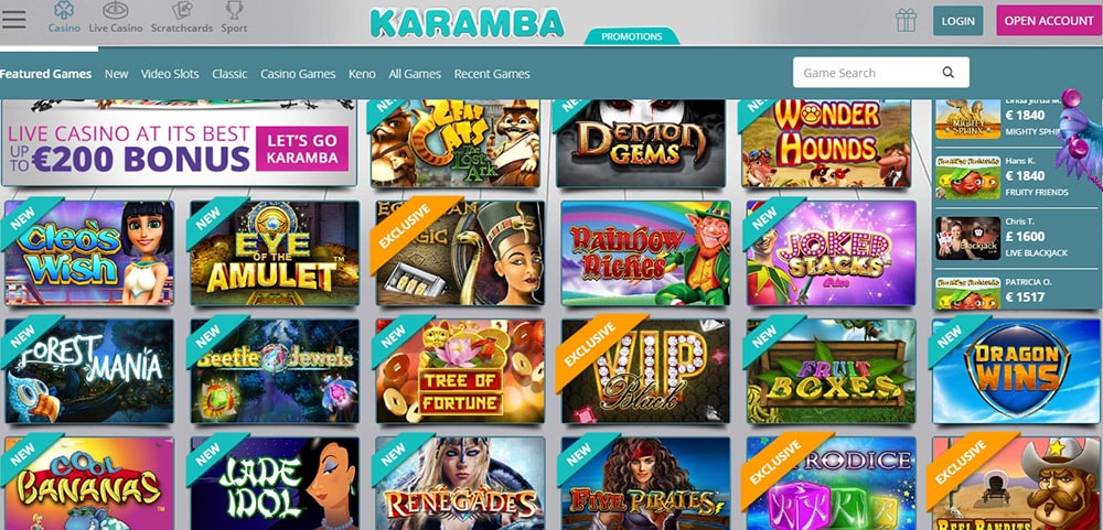 Pure Casino online casino